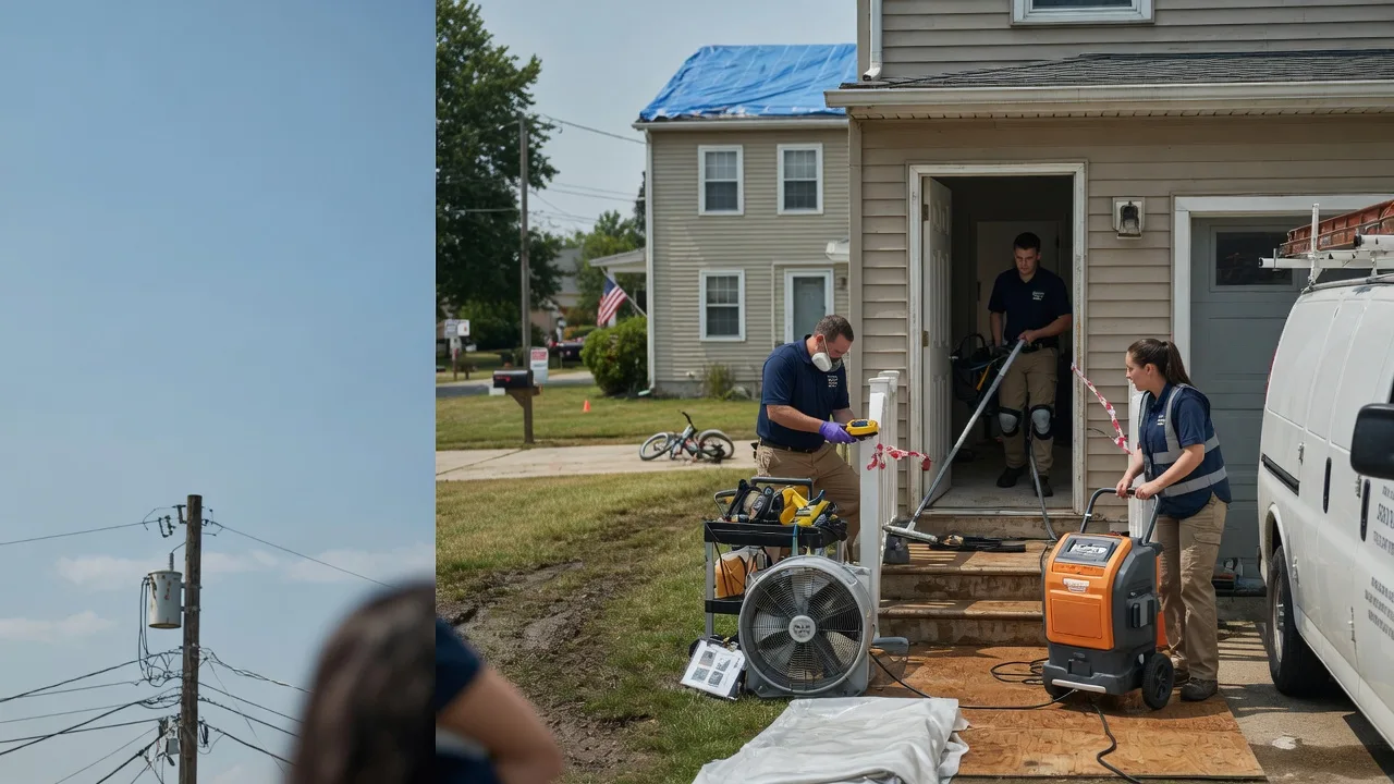 Water Damage Repair in Hawks, MI near me